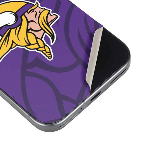 NFL Minnesota Vikings Double Vision Pixel 9 Pro XL Skin